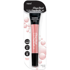 ChapStick Total Hydration Lip Oil en tono Casi Desnudo para labios suaves y brillantes