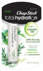 ChapStick Total Hydration Peace, balsamo labial romero y menta para hidratación suave