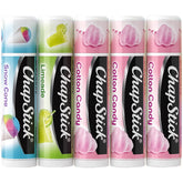 ChapStick Vacation Getaway Snow Cone lip balm provides quick hydration on the go.