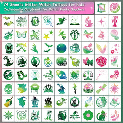 Tatuajes infantiles CHARLENT seguros y verdes para niños.