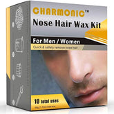Charmonic kit cera nariz-bote: depilación rápida y cómoda en casa
