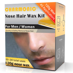 Charmonic kit cera nasal 120g - depilación rápida
