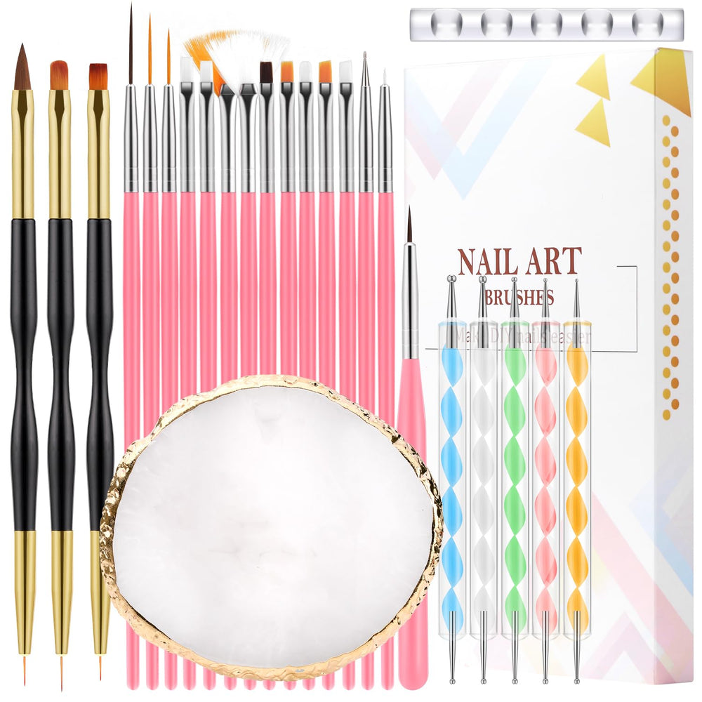 Chemailon: conjunto-herramientas-uñas-25-piezas, ideal para manicuras caseras y profesionales.