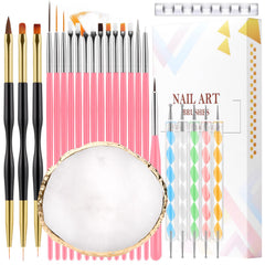 Chemailon: conjunto-herramientas-uñas-25-piezas, ideal para manicuras caseras y profesionales.