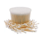 Chenchenchen bastoncillos de bambú con empaque impermeable de 500 piezas para almacenamiento seguro.