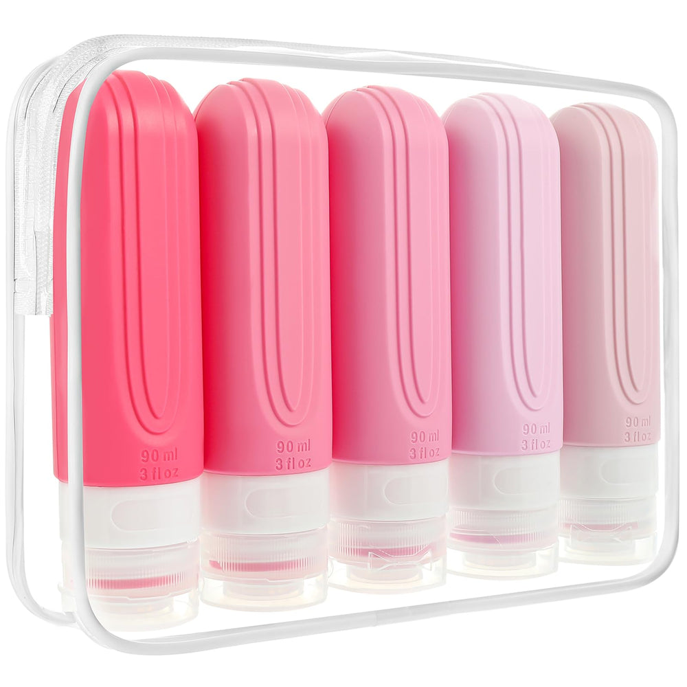 CHEODIN frascos de viaje 3 oz, seguros para líquidos en transporte.