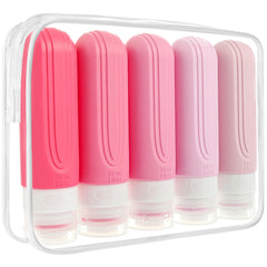 CHEODIN frascos de viaje 3 oz, seguros para líquidos en transporte.