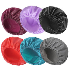 Gorro CHFONG de doble cara en negro, ideal para mantener el cabello seco al ducharse