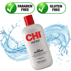 CHI Infra Silk Infusion, brillo natural que realza la apariencia del cabello