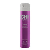 CHI Volumen Magnificado spray en botella mostrando el acabado para volumen sostenido