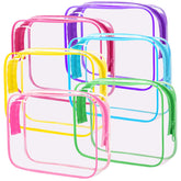 CHICAUP bolsas maquillaje transparentes, fáciles de identificar en equipaje