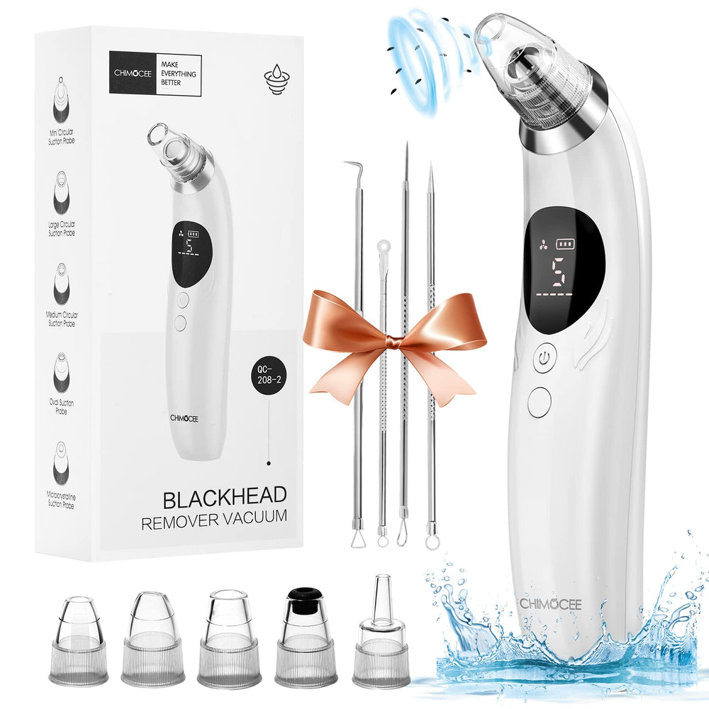 CHIMOCEE ventosa para puntos negros en nariz con succión potente para limpieza facial.