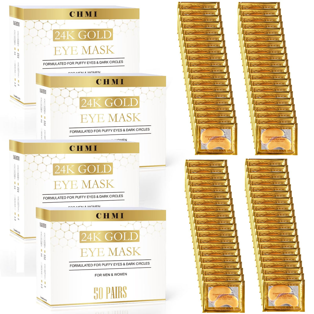 Patchs CHMI Or 24K pour les yeux, réduction des poches et cernes.