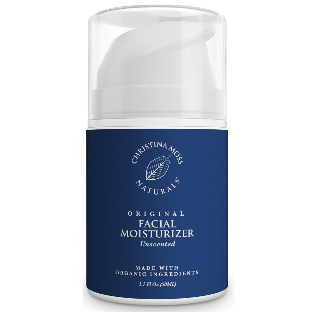 Christina Moss Naturals Hidratante Original, envase visible, hidratación suave.