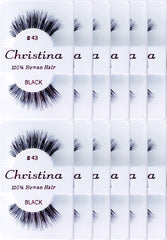 Pestañas postizas Christina estilo 43 para mirada natural y definida