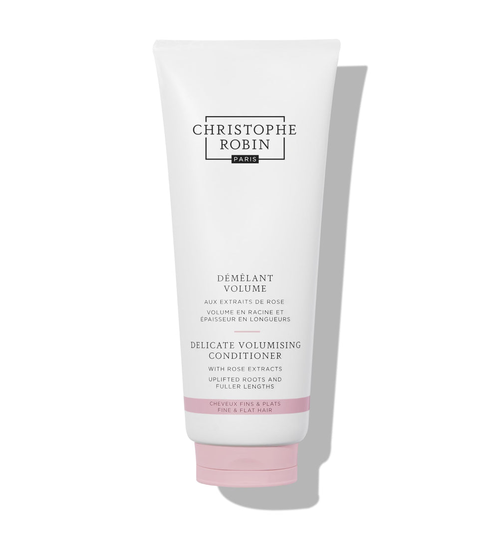 Christophe Robin conditionneur-volume délicat avec extraits de rose pour cheveux fins