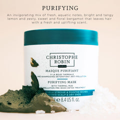Christophe Robin Gelée Ligero, textura fresca al aplicar, sensación revitalizante en el cuero cabelludo.