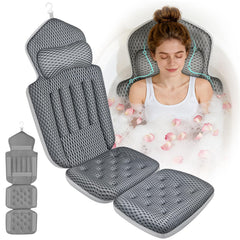 Almohada de baño Ciavca, cuerpo entero 135 cm x 40 cm, para mayor confort y apoyo.