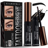 Cilrofelr gel cejas tatuaje despegable de 3 días para un look definido.