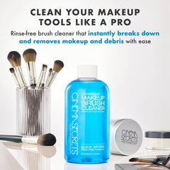 Cinema Secrets Original Blue Vanilla – etiquette du produit, parfum plaisant pour routine pro