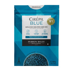 Cirepil Azul: granulos de cera dura para depilación facial y corporal.