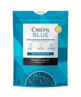 Cirepil azul, perlas de cera dura 800 g, empaque profesional para uso en casa