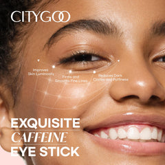 CITYGOO bolsas-ojos-stick alivia la hinchazón de forma suave.