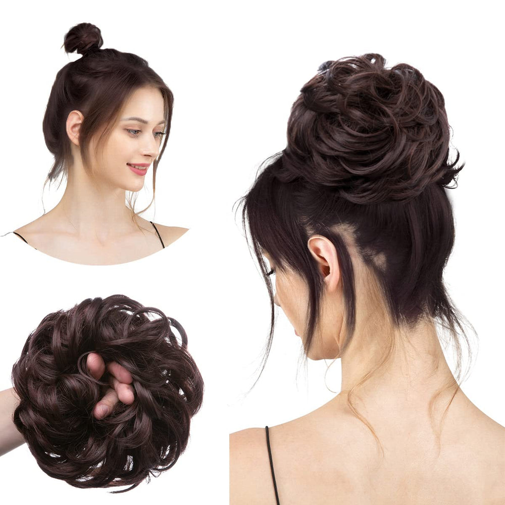 CJL HAIR presenta moño grande desordenado para un look rápido.
