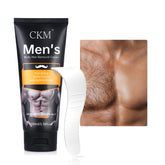 CKM crema depilatoria para hombre: botella para depilar torso y espalda con acabado suave.