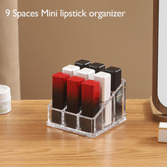 Organizador de labiales Ckoytals, detalle de borde, acabado resistente y limpio.