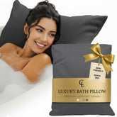 Claessonliving almohada de baño, tina grande, confort duradero para sesiones prolongadas.