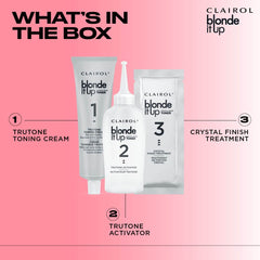 Clairol, textura cremosa, brinda mezcla suave y fácil de aplicar.