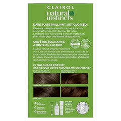 Clairol Natural Instincts activador: mezcla suave para aplicación cómoda.
