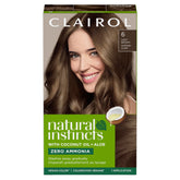 Clairol Natural Instincts: crema de color para aplicación suave sin amoníaco.