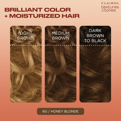 Clairol Textures & Tones aplicación con brocha en cabello