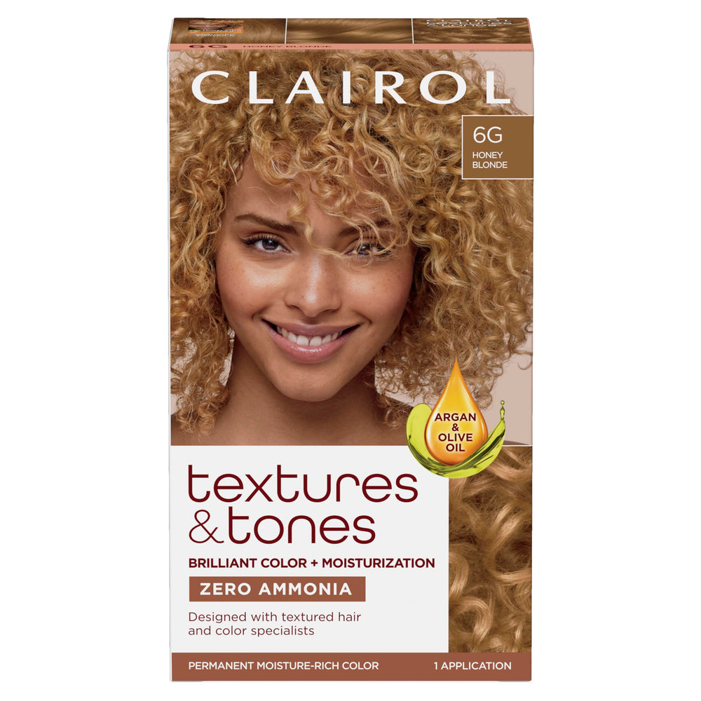 Clairol Textures & Tones Rubio Miel sin amoníaco para color vibrante