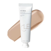 CLE CCC Cream: bote de base ligera con SPF 50 para uso diario.