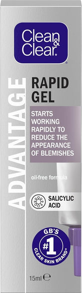 Clean & Clear Advantage gel: botella de 15 ml para tratamiento puntual de imperfecciones
