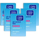 Clean & Clear hojas de control de aceite, 60 hojas por paquete para retoques.