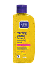 Clean & Clear limpiador facial de limón en botella de 100 ml para la mañana