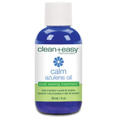 Clean + Easy Aceite Azulene, botella: calma piel sensible tras depilación y elimina residuos.