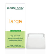 Clean + Easy cabezal de rodillo para cera grande, aplicación uniforme.