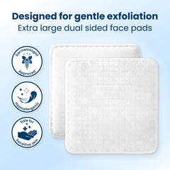CLEAN SKIN CLUB Clean² Pads 2.0: capas triples para mayor absorción sin deshilacharse.