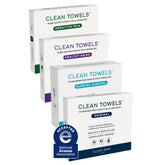 CLEAN SKIN CLUB: toalla facial original para limpieza diaria y frescura.