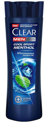 Clear Men botella mentol: sensación refrescante y control de grasa