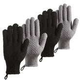 CLEEDY guantes exfoliantes largos para exfoliar cuerpo con comodidad.