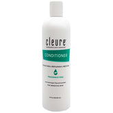 Acondicionador Cleure sin fragancia en envase, hidratación suave para pieles sensibles.
