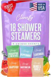 Cleverfy Shower Steamer Lavande: ambiance apaisante idéale pour une douche relaxante.
