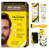 CLEVERMAN aplicación precisa con crema sin goteo para cabello y barba