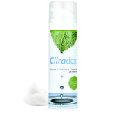 Cliradex Foam bote 1,5 oz, limpieza suave diaria de pestañas y parpados.